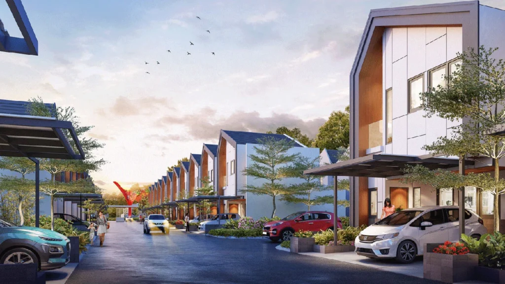 Jual Rumah Cash / Kredit, Model Rumah Type Terbaru di Legok Tangerang